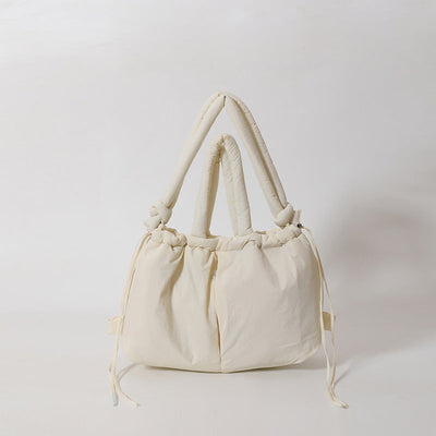 Leah – Leichte Schultertasche mit großem Fassungsvermögen aus Baumwolle