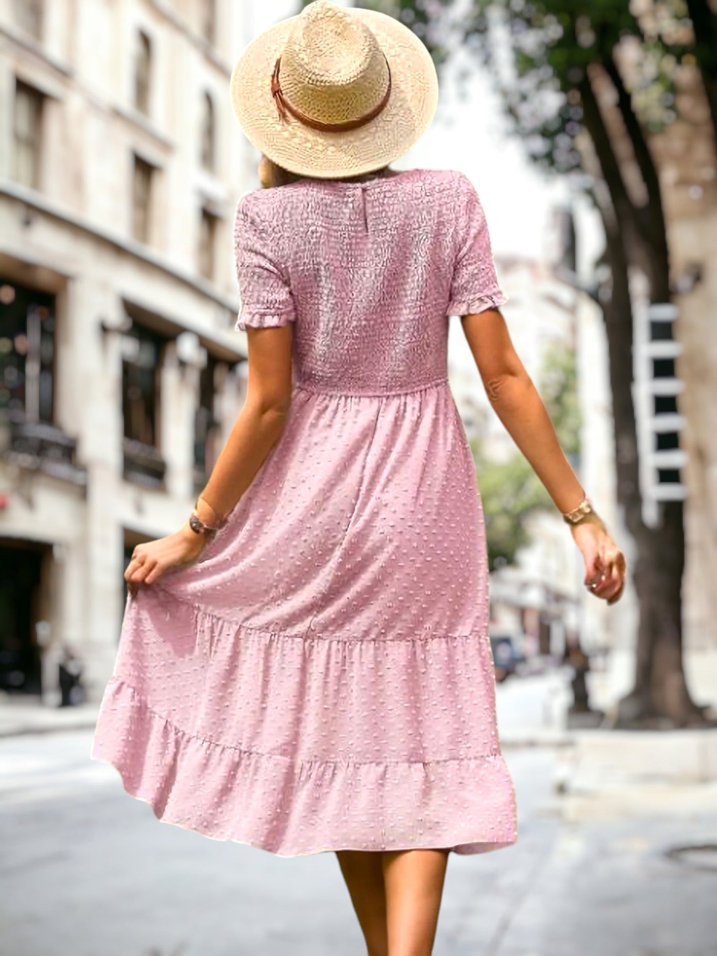Elda - Langes Freizeitkleid für Frauen in verschiedenen Farben