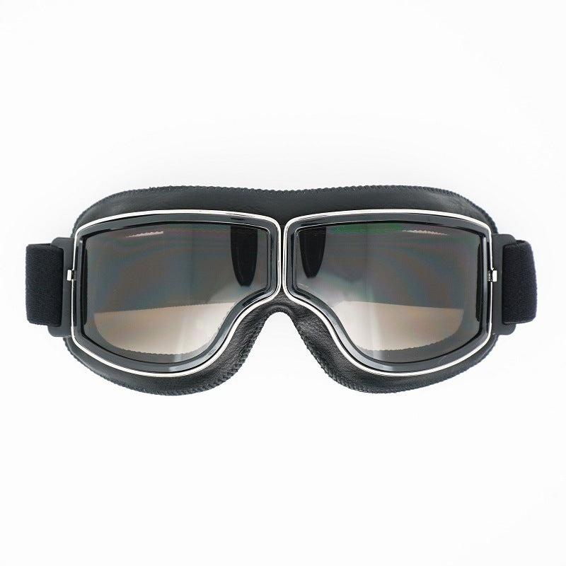 Aidan – Retro Trendy Motorradhelm-Goggles