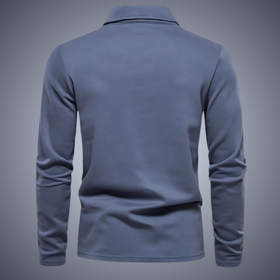 Noah - raffiniertes komfort-poloshirt für herren