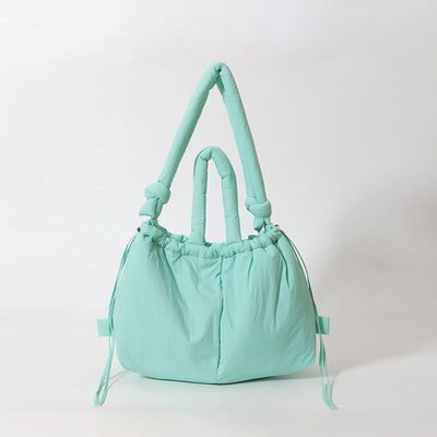 Leah – Leichte Schultertasche mit großem Fassungsvermögen aus Baumwolle
