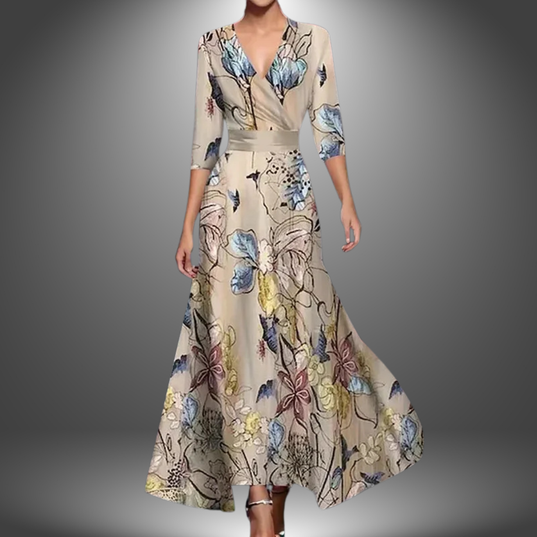 Agatha© | Langes handgefertigtes Kleid für Damen