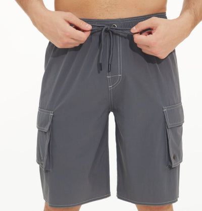Adam – Klassische Herren-Shorts in Einfarbig für den Strand