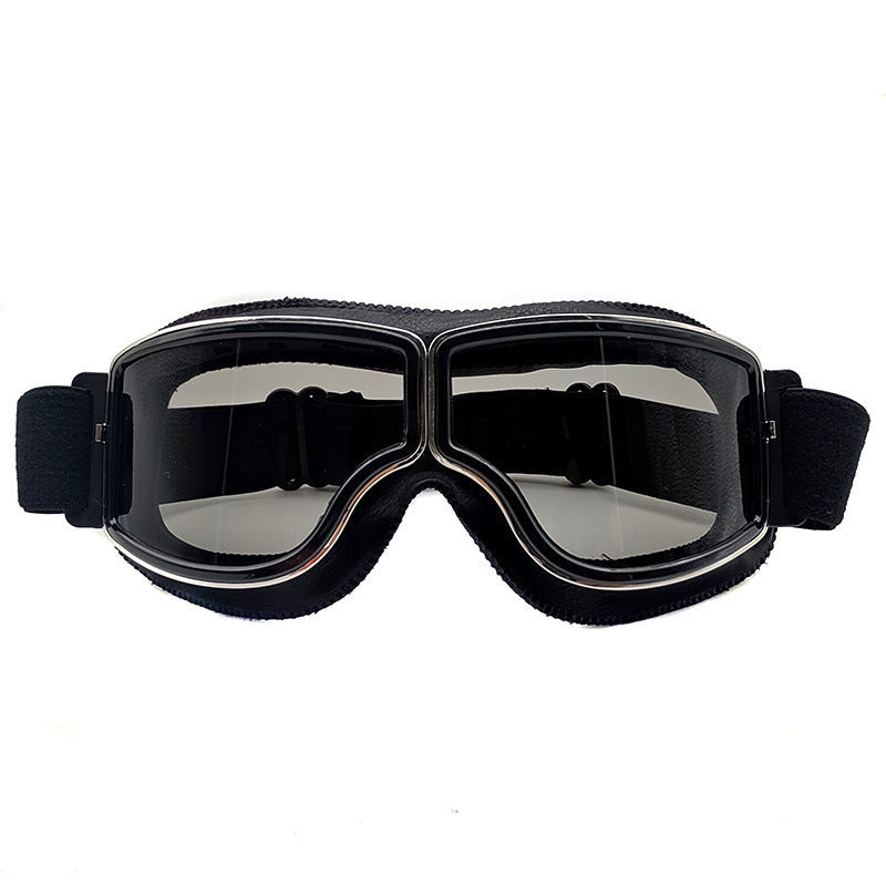 Aidan – Retro Trendy Motorradhelm-Goggles