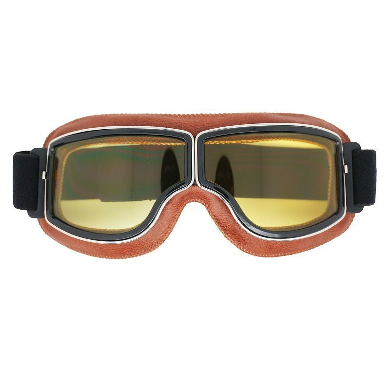 Aidan – Retro Trendy Motorradhelm-Goggles