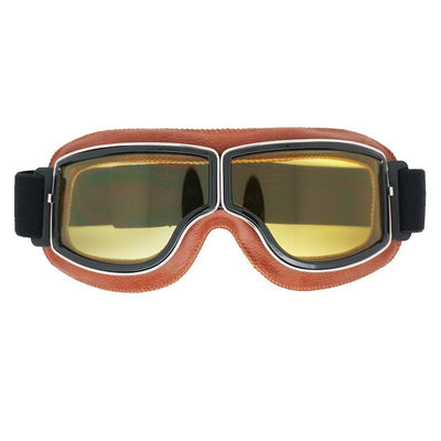 Aidan – Retro Trendy Motorradhelm-Goggles
