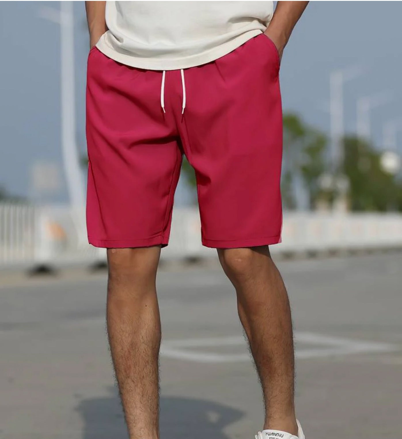 Adrian – Personalisierte 3D-Digitaldruck Strandhose für Herren