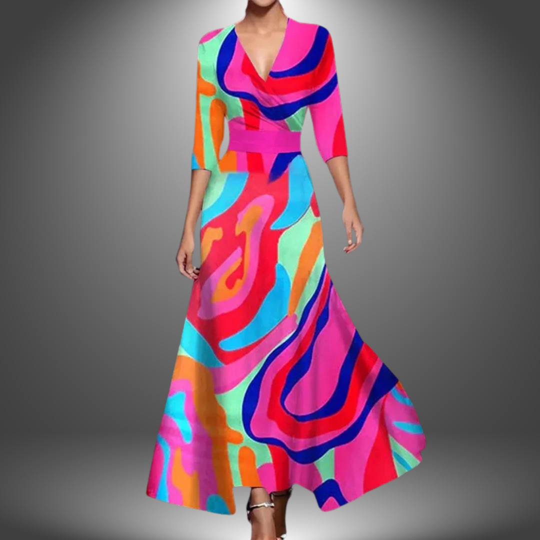 Agatha© | Langes handgefertigtes Kleid für Damen