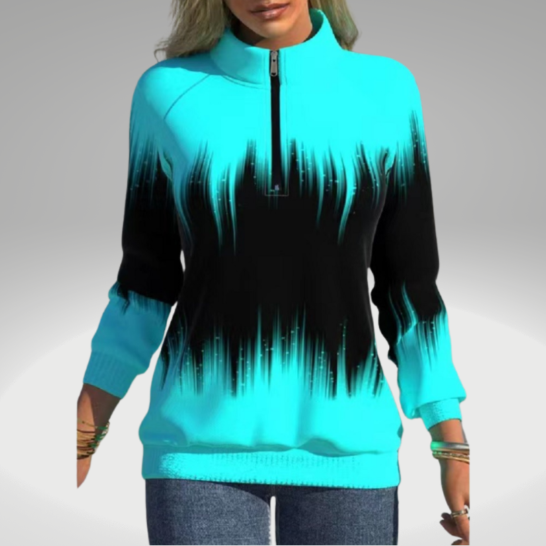 Zip-Up Pullover für Damen