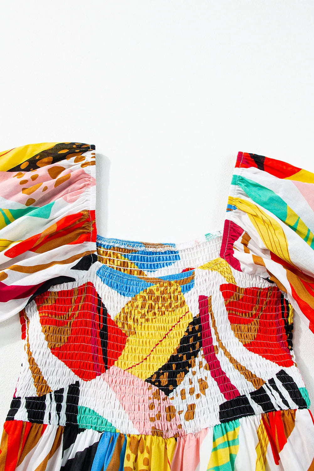 Zoraya | Boho Maxikleid mit Print