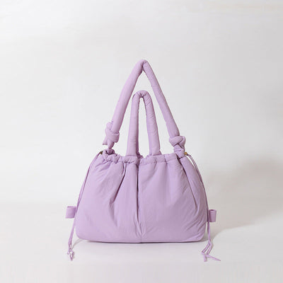 Leah – Leichte Schultertasche mit großem Fassungsvermögen aus Baumwolle