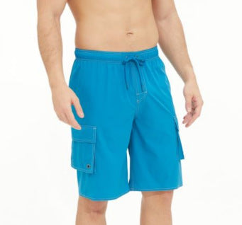 Adam – Klassische Herren-Shorts in Einfarbig für den Strand