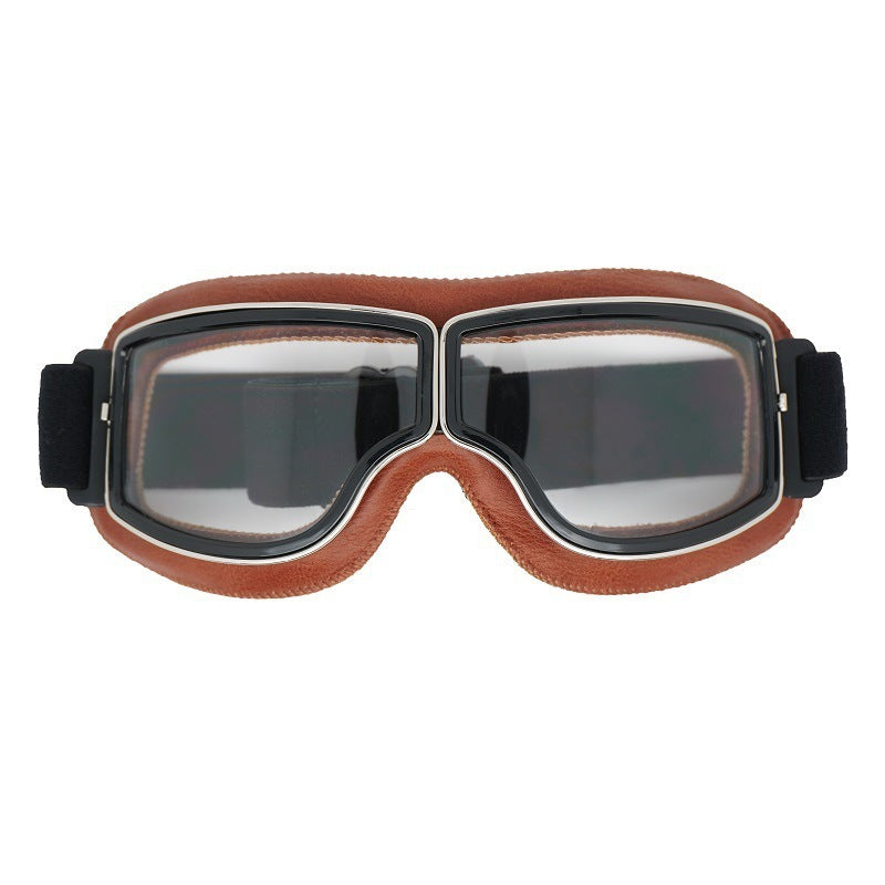 Aidan – Retro Trendy Motorradhelm-Goggles