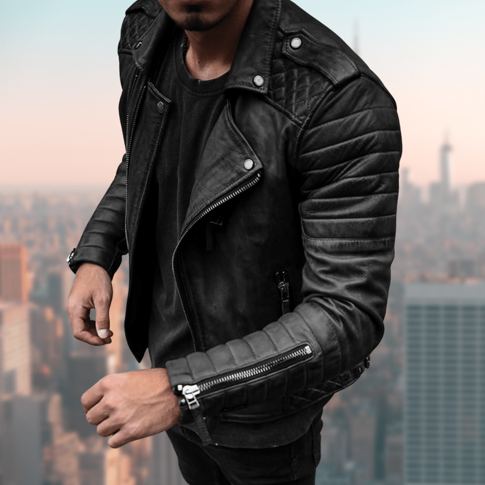 ALEXANDER - Stylische und strapazierfähige Lederjacke