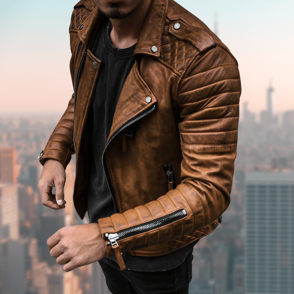 ALEXANDER - Stylische und strapazierfähige Lederjacke