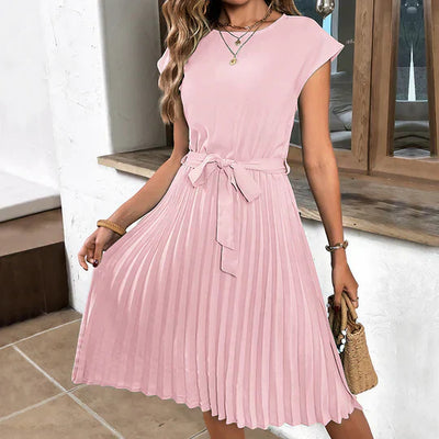Eva - marinefaltenkleid in a-linie