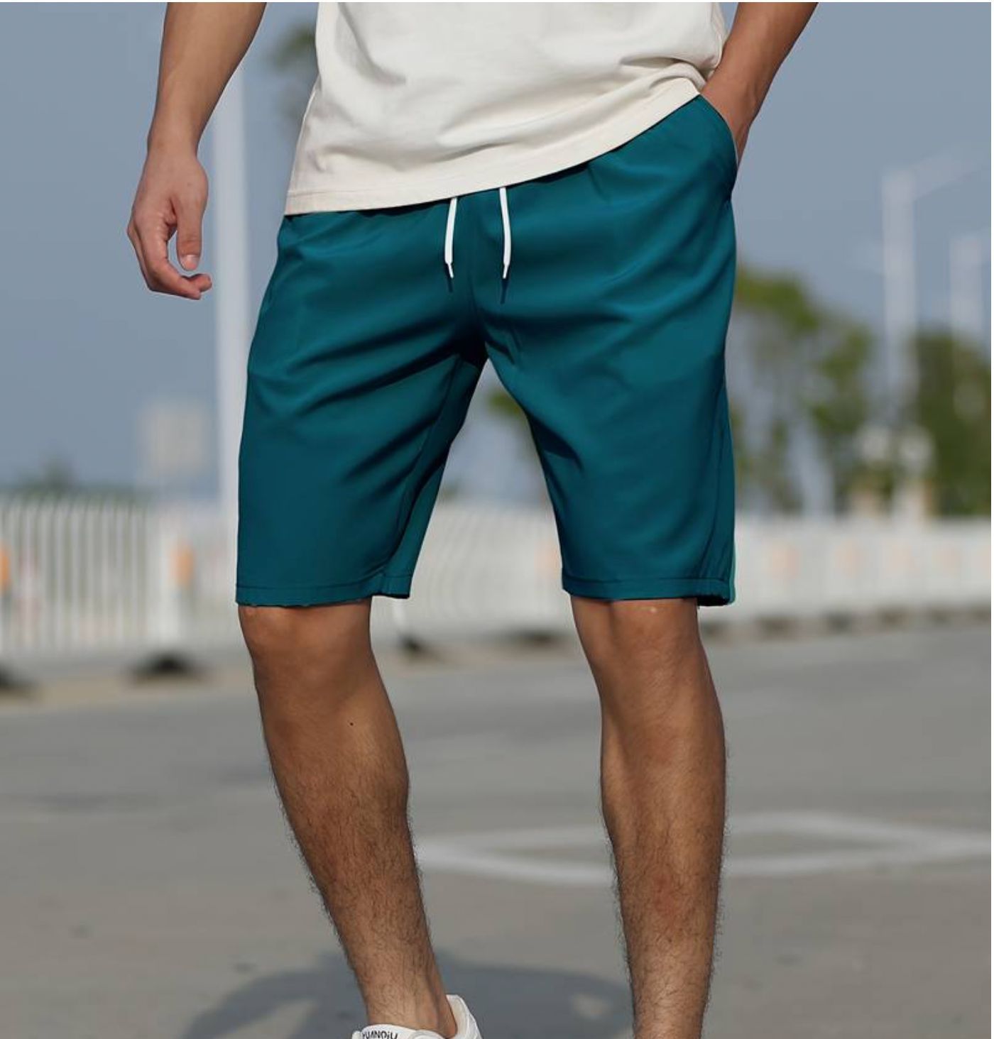 Adrian – Personalisierte 3D-Digitaldruck Strandhose für Herren