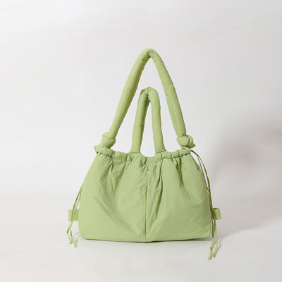 Leah – Leichte Schultertasche mit großem Fassungsvermögen aus Baumwolle