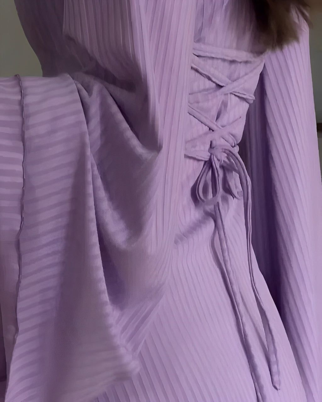Aiah - Elegante Strick-Maxi-Kleid