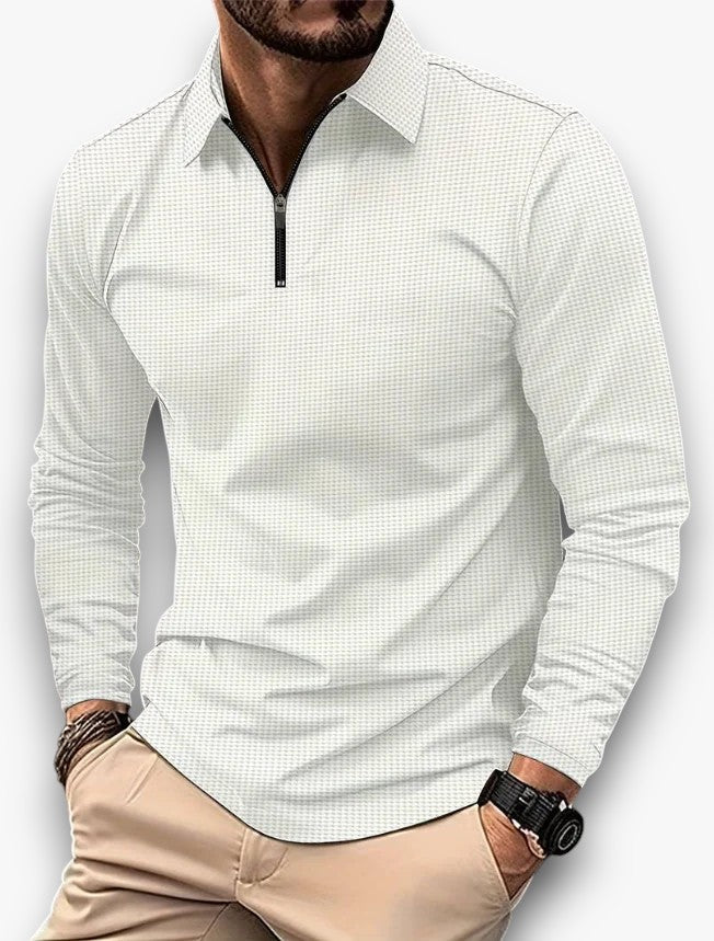 Airao - Waffelstrick-Shirt für Herren