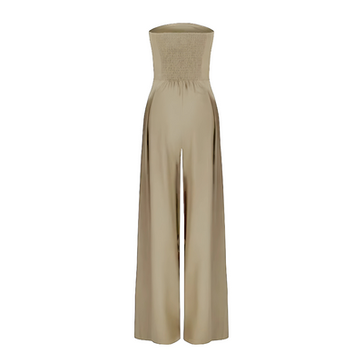 Alessia | Elegantes ärmelloses Hosenanzug mit weitem Bein