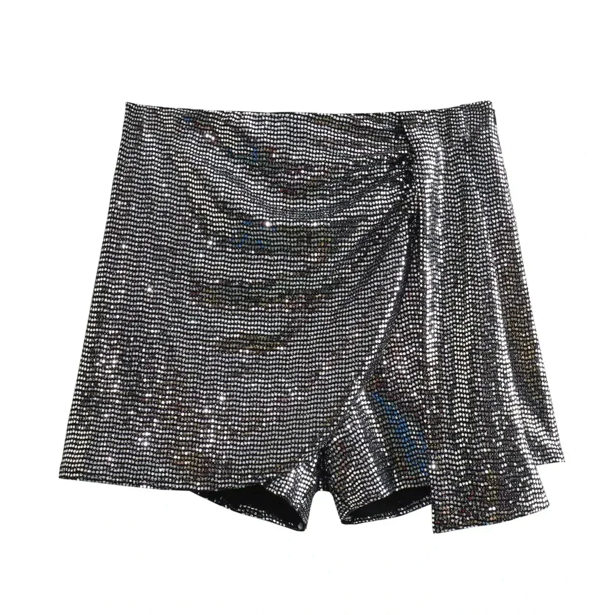 Zorena | Elegante Wickel-Skort mit Reißverschluss