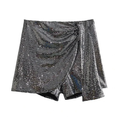Zorena | Elegante Wickel-Skort mit Reißverschluss