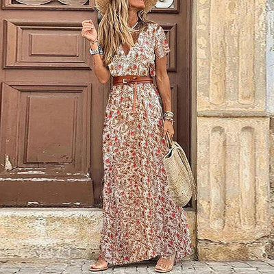 Wendy - langes boho-kleid