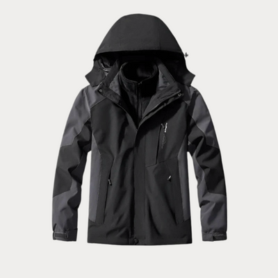Zweifarbige Jacke für Herren