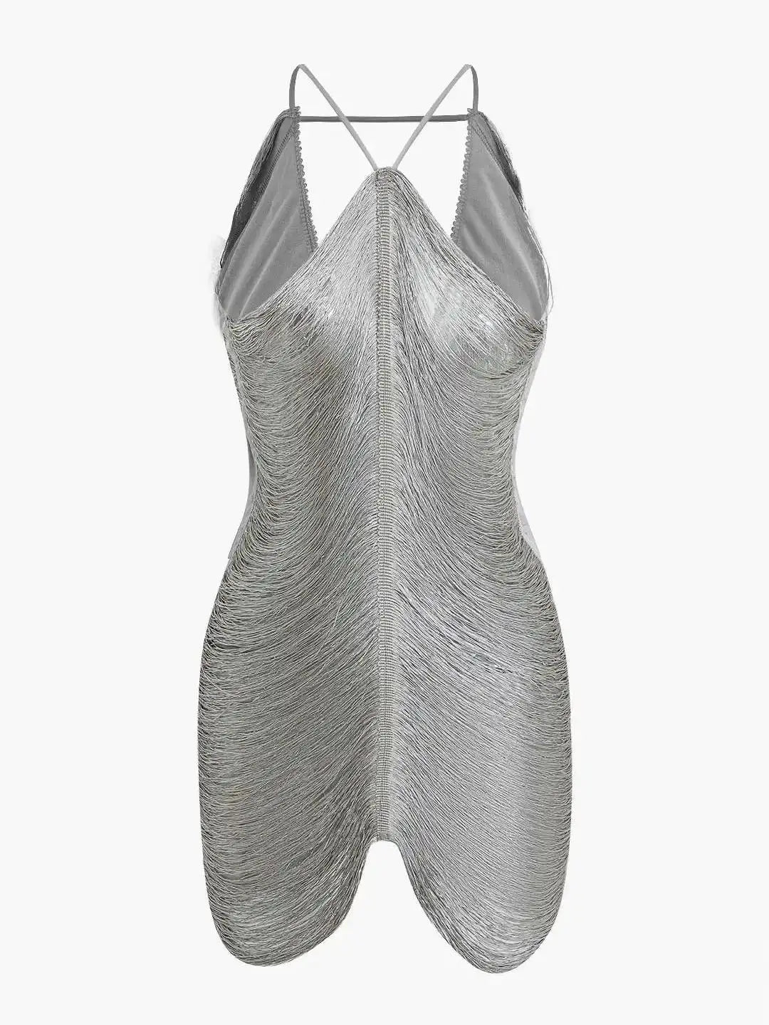 Ailani - Glamouröses Fransen-Kleid