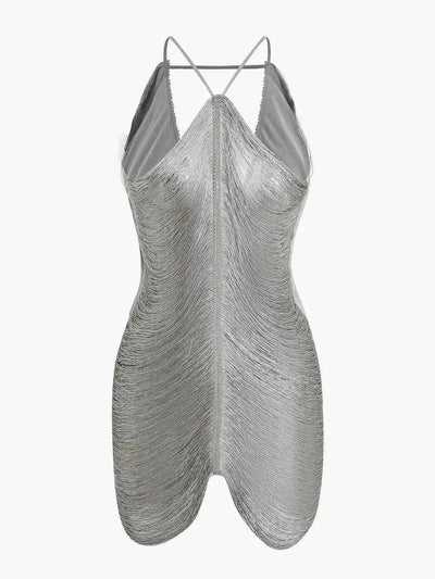 Ailani - Glamouröses Fransen-Kleid