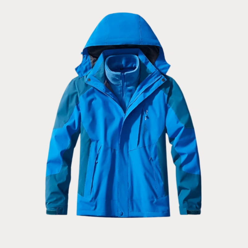 Zweifarbige Jacke für Herren