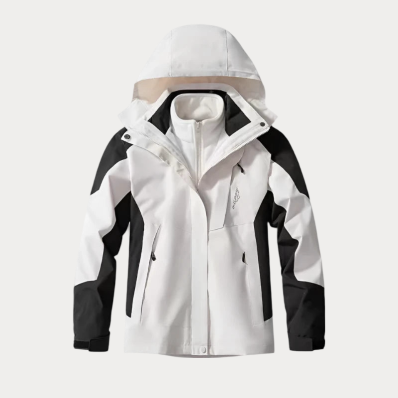 Zweifarbige Jacke für Herren