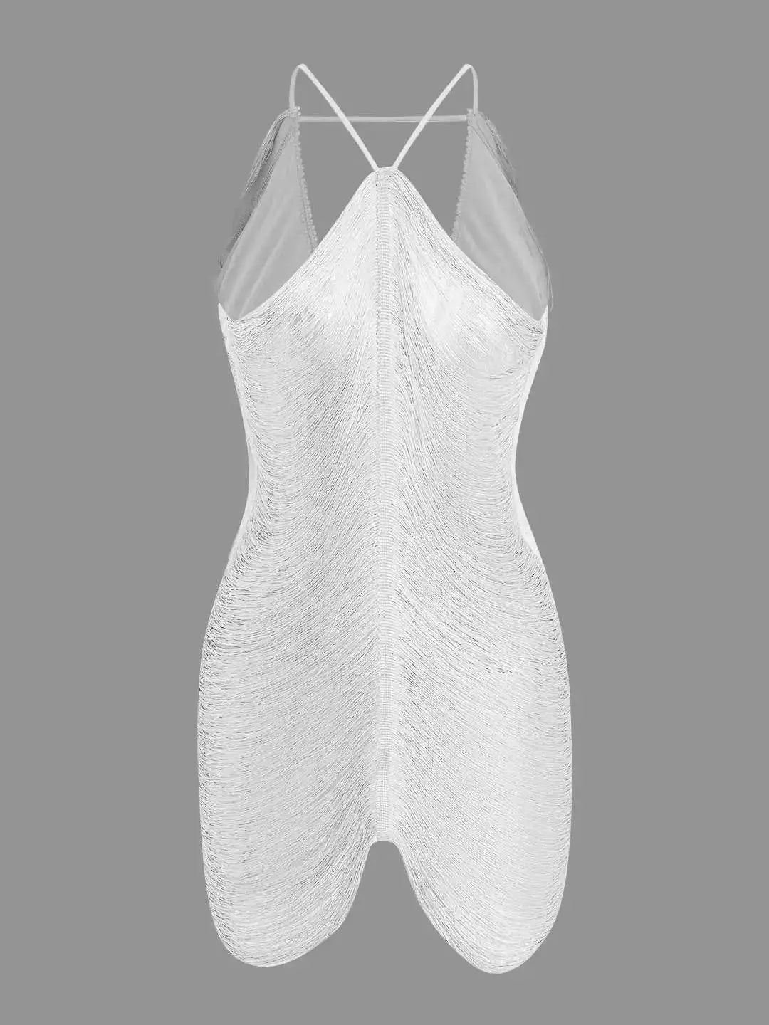 Ailani - Glamouröses Fransen-Kleid