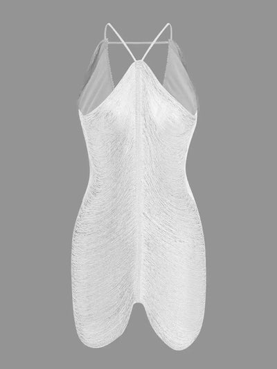 Ailani - Glamouröses Fransen-Kleid