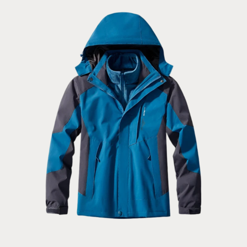 Zweifarbige Jacke für Herren