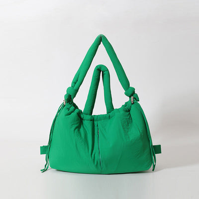 Leah – Leichte Schultertasche mit großem Fassungsvermögen aus Baumwolle
