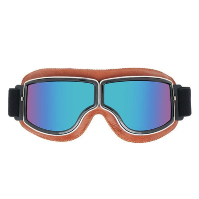 Aidan – Retro Trendy Motorradhelm-Goggles