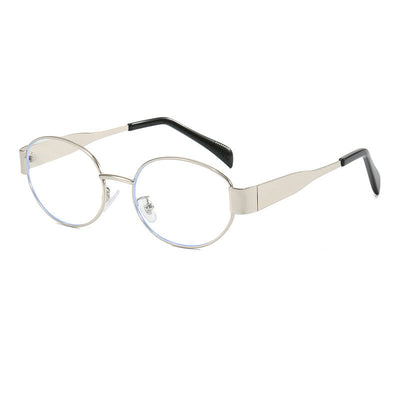 Zoe – Personalisierte Retro-Ovalrahmen-Sonnenbrille