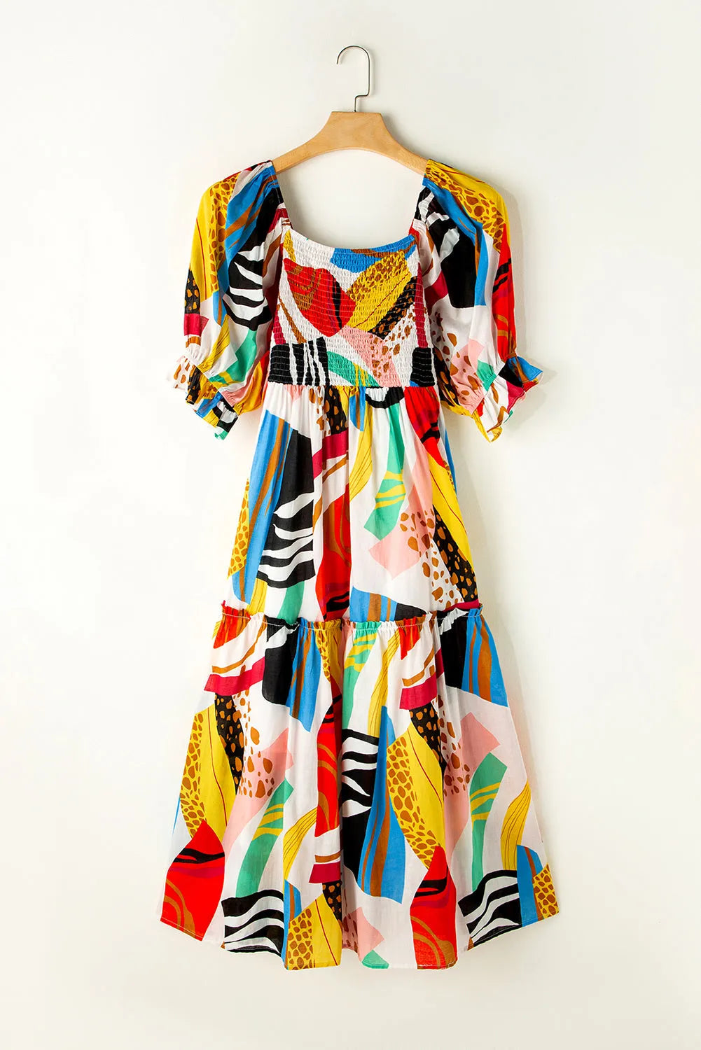Zoraya | Boho Maxikleid mit Print