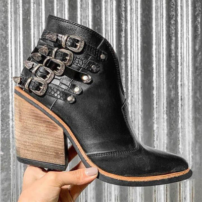 Alesandra | Damen Blockabsätze | Boots