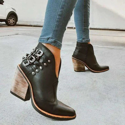 Alesandra | Damen Blockabsätze | Boots