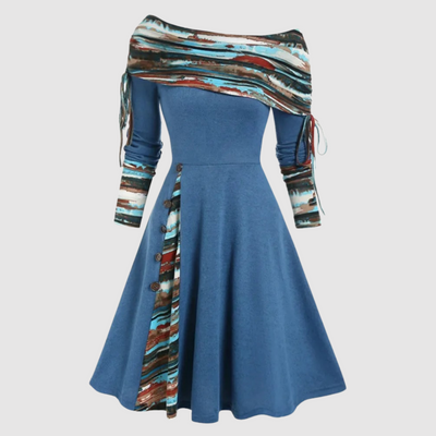 Lydia | Winterkleid Langarm | Midi