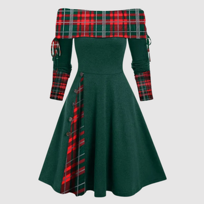 Lydia | Winterkleid Langarm | Midi
