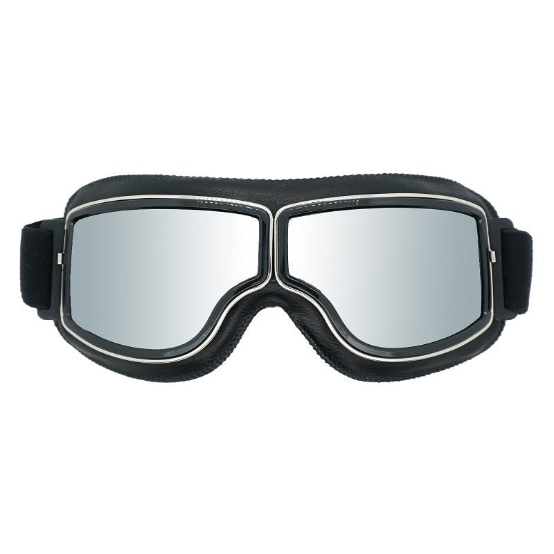 Aidan – Retro Trendy Motorradhelm-Goggles
