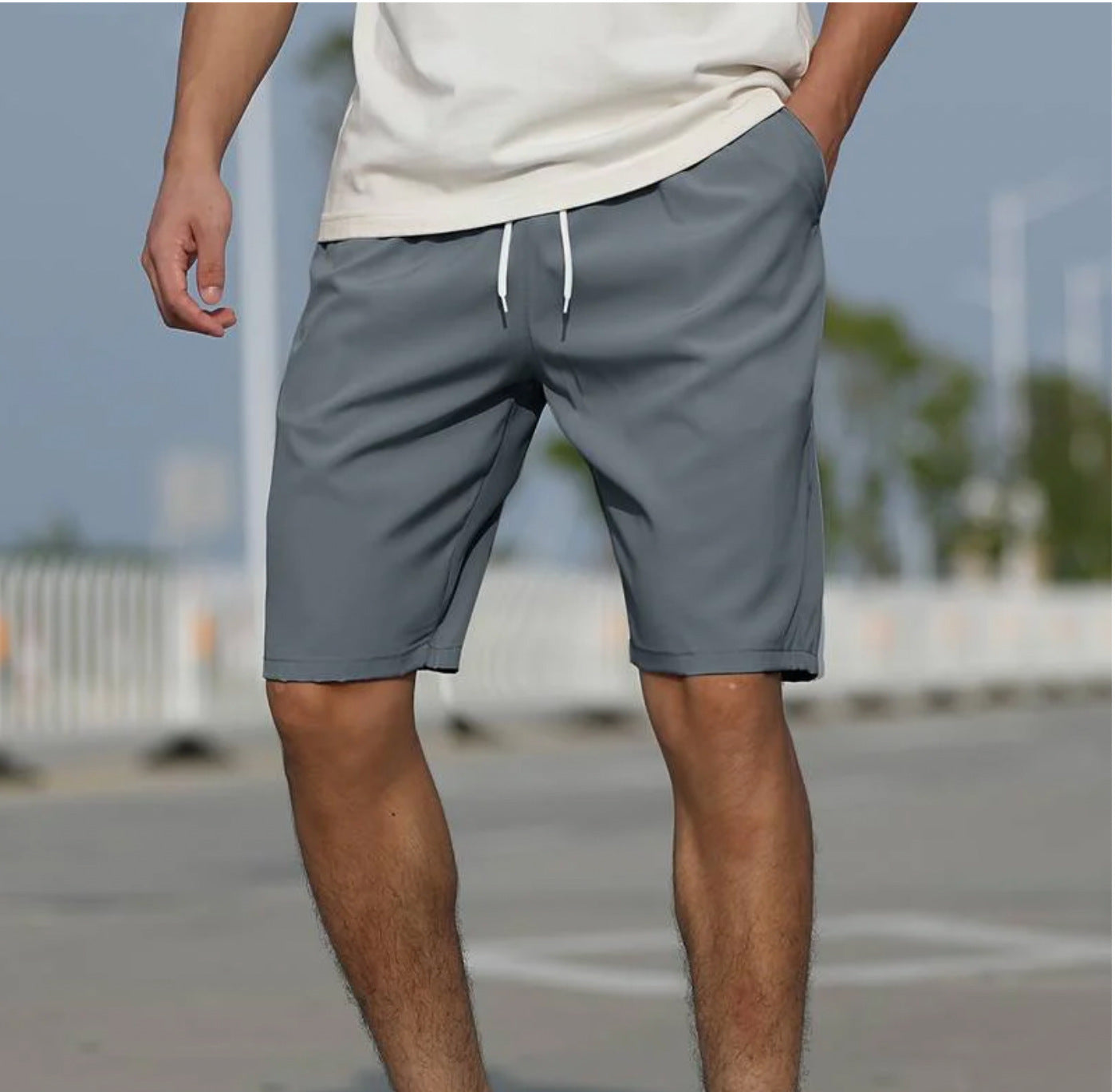 Adrian – Personalisierte 3D-Digitaldruck Strandhose für Herren