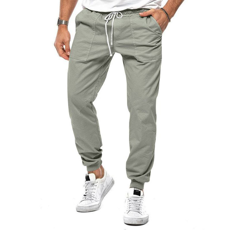 Aden | Herren Lässige Jogginghose | Graue