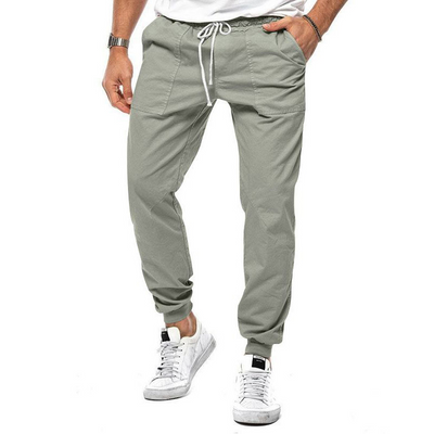 Aden | Herren Lässige Jogginghose | Graue