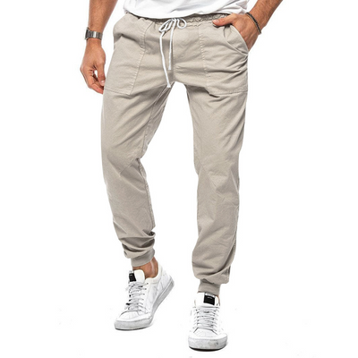 Aden | Herren Lässige Jogginghose | Graue