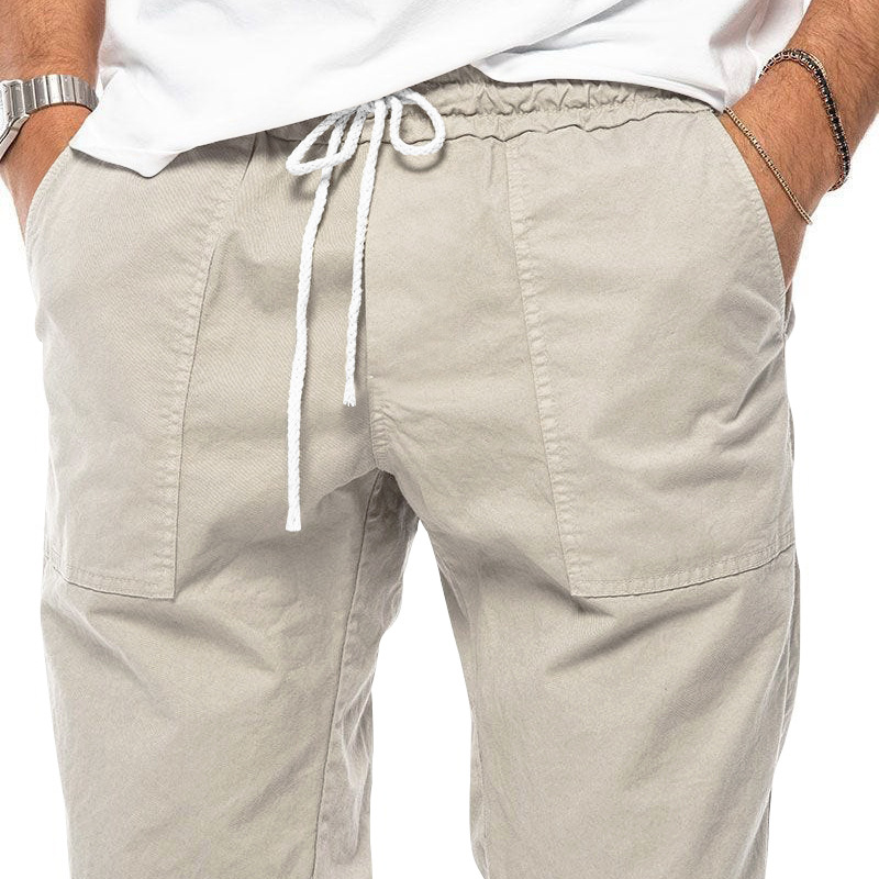 Aden | Herren Lässige Jogginghose | Graue